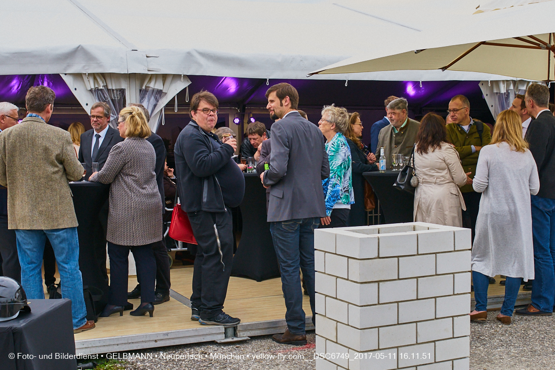 11. Mai 2017 - Grundsteinlegung für die LOGE und dem Kulturquadrat in Neuperlach